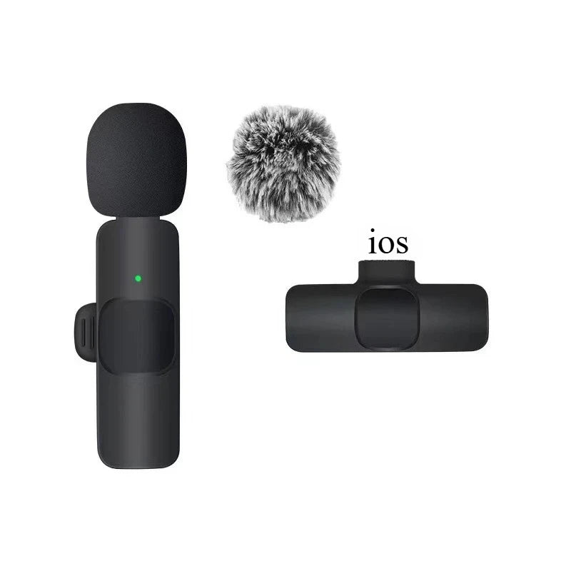 Wireless Lavalier Microphone for iPhone