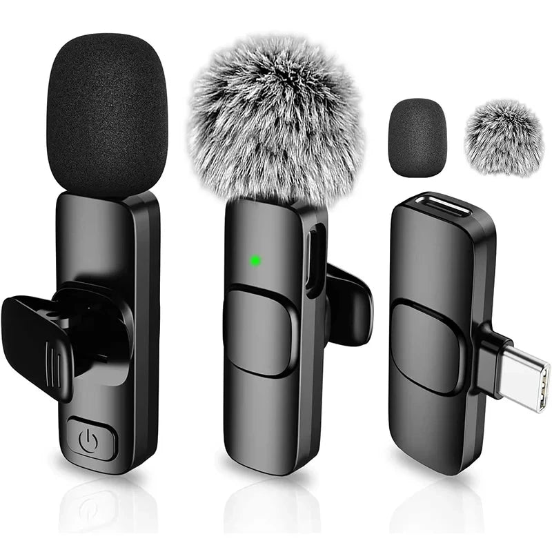Wireless Lavalier Microphone for iPhone