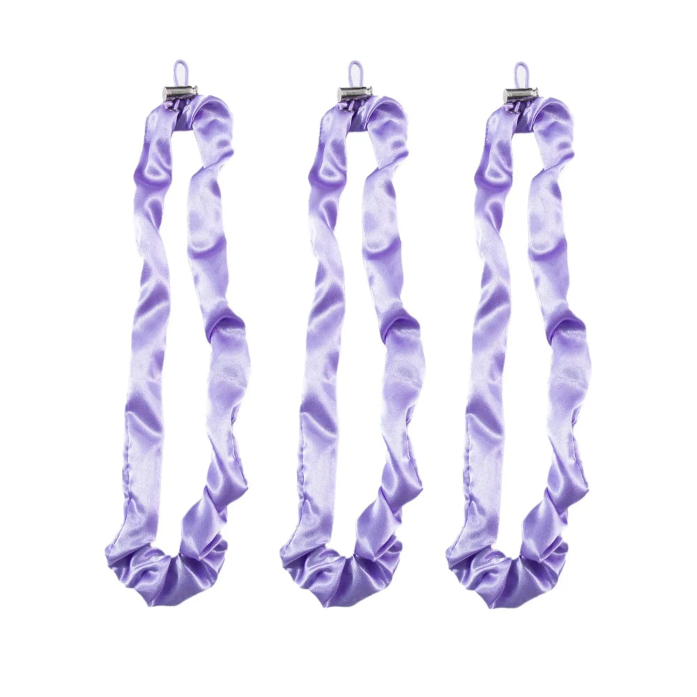 Silky Satin Scrunchies 3-Pack