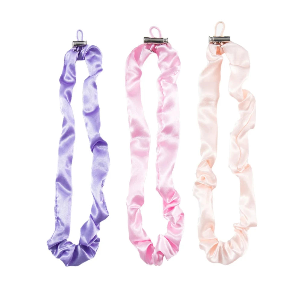 Silky Satin Scrunchies 3-Pack