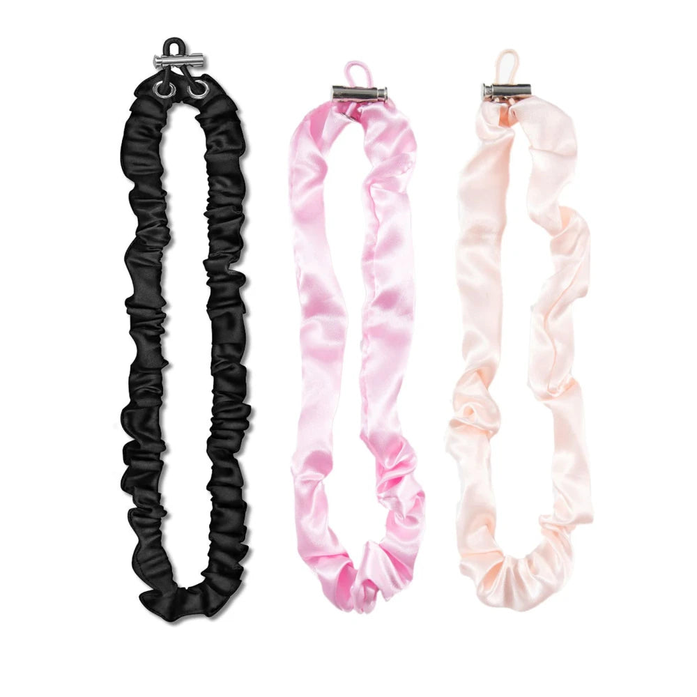 Silky Satin Scrunchies 3-Pack
