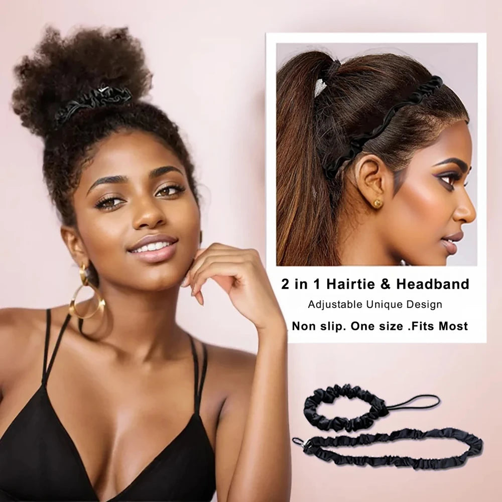 Silky Satin Scrunchies 3-Pack