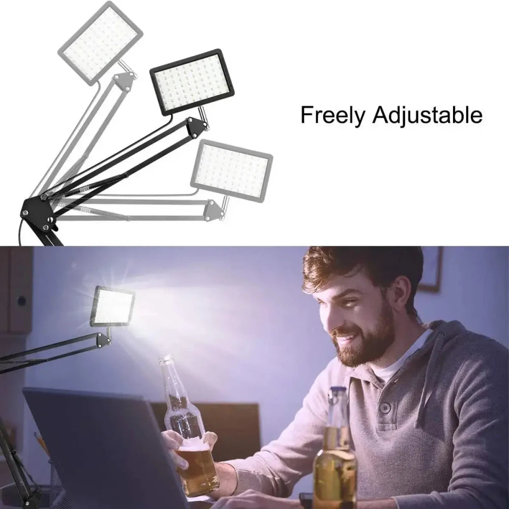 LED Ring Light Scissor Arm